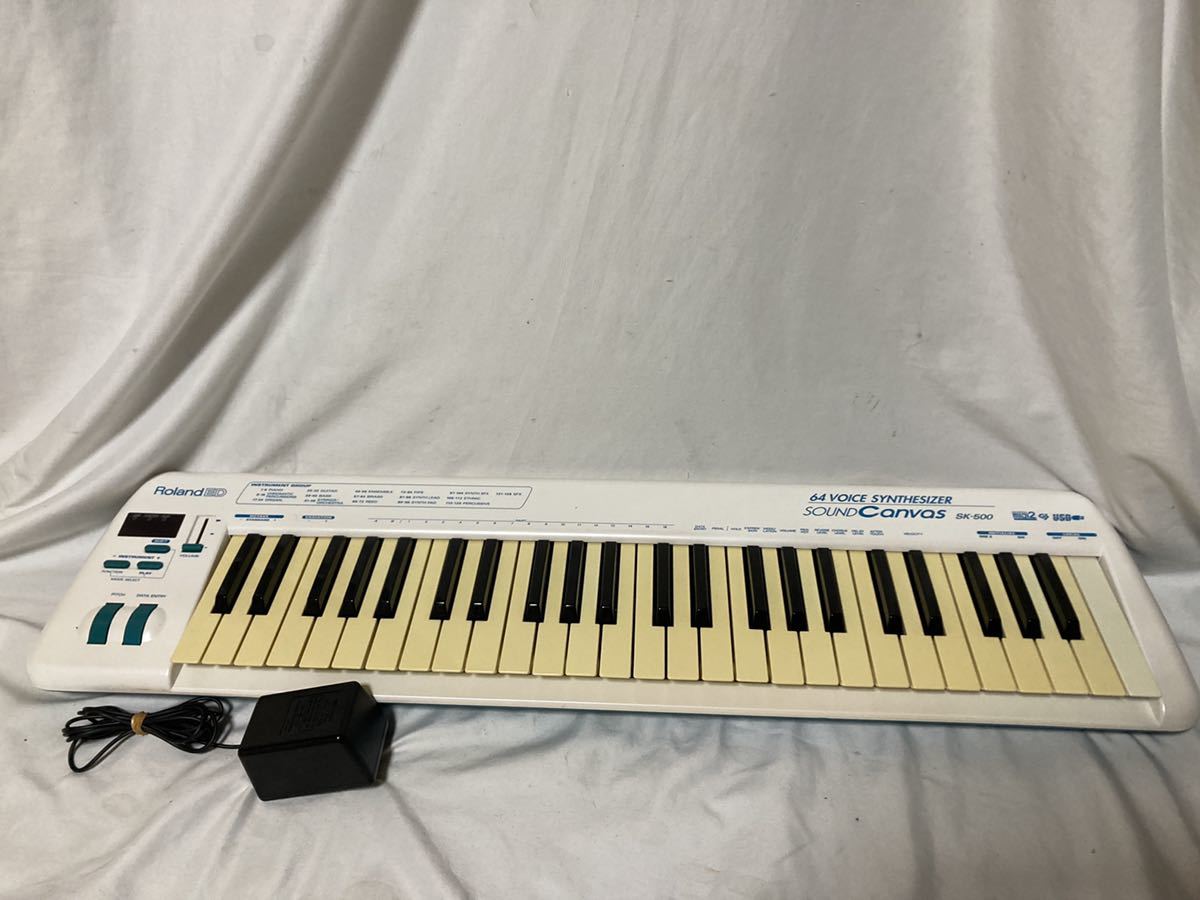 roland ED sk-500 sound canvas MIDIキーボード シンセサイザー MIDIキーボード、コントローラー