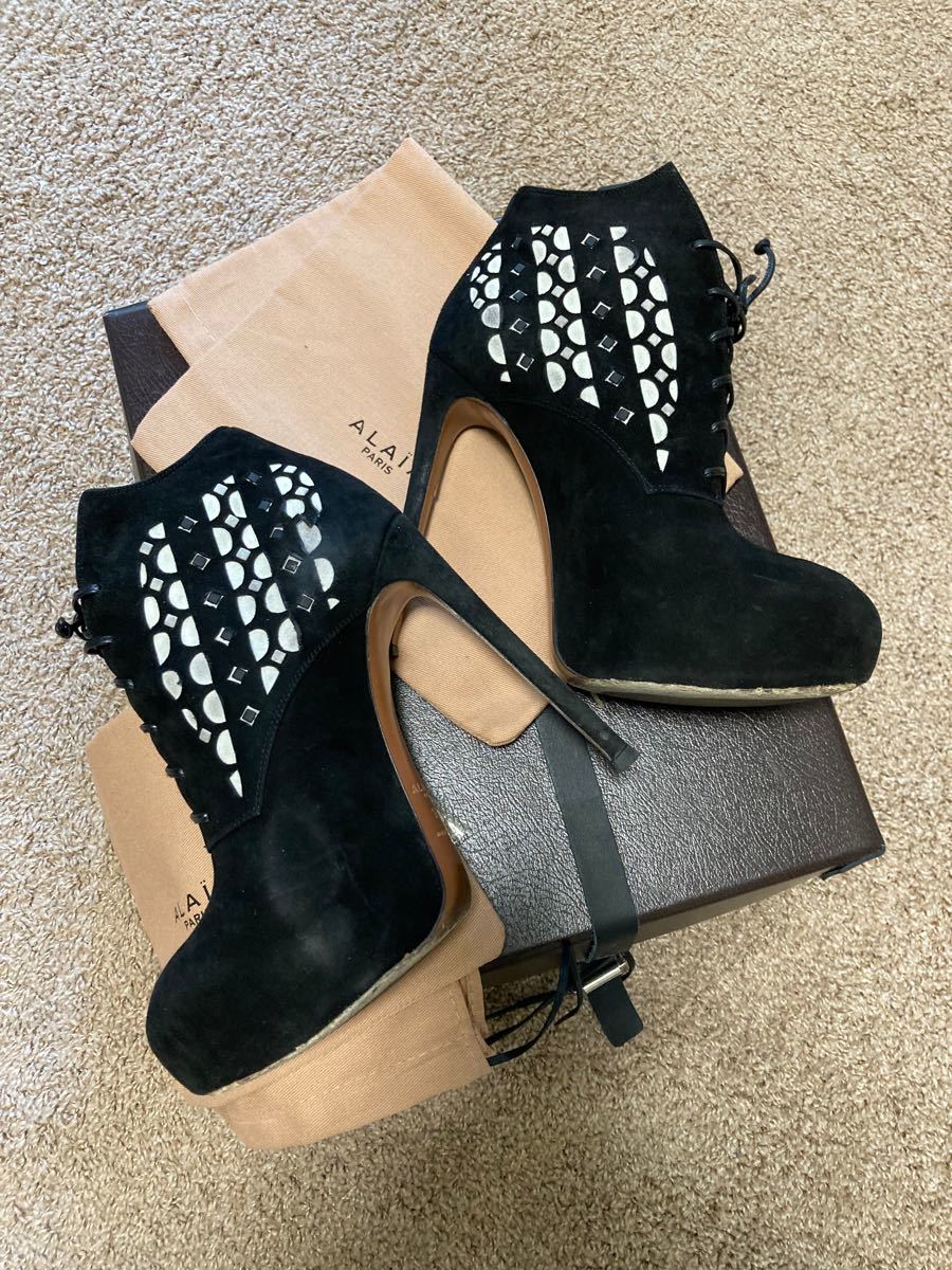 ALAIA アライア ショートブーツ 36size | michiemee.ca