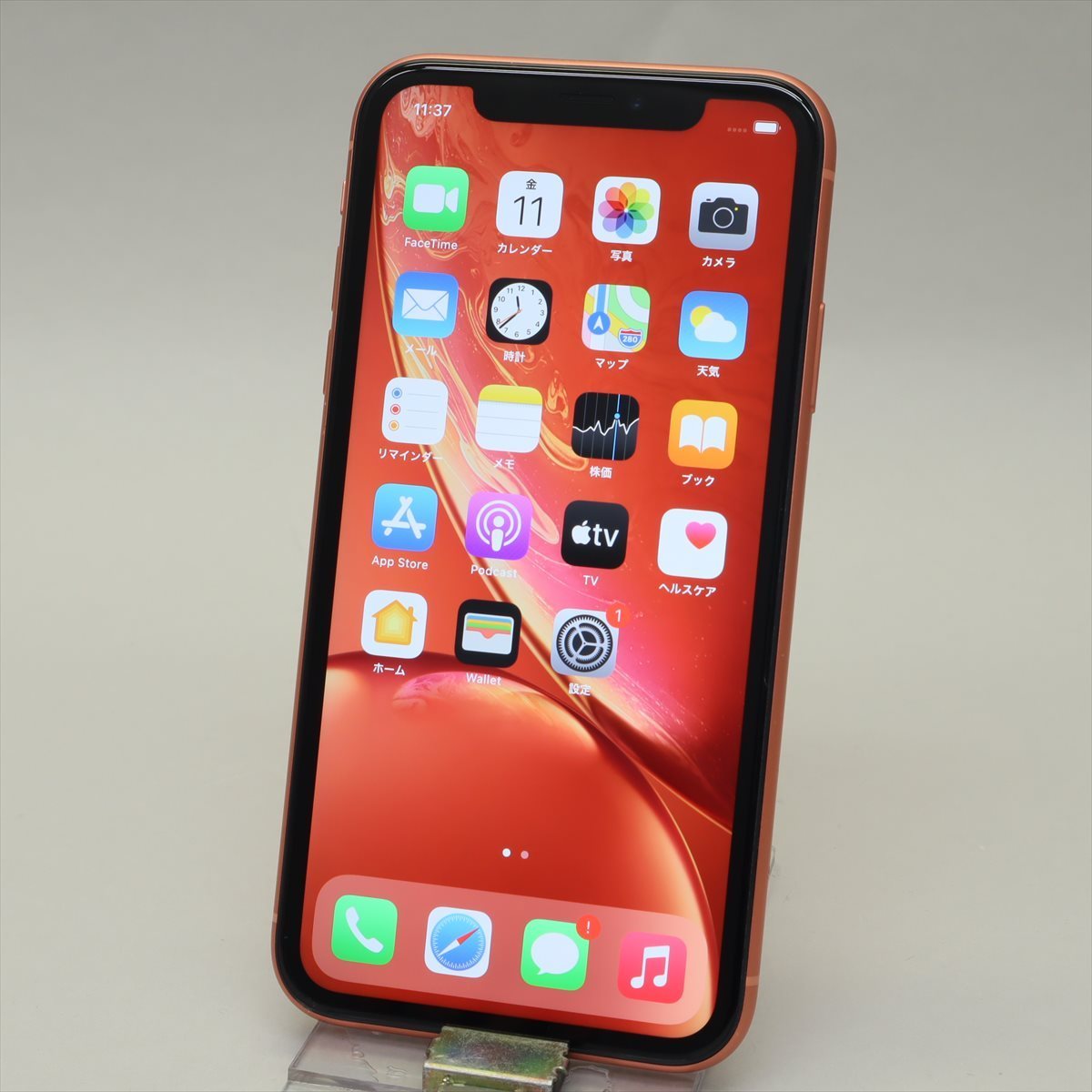 Apple iPhoneXR 128GB Coral A2106 MT0T2J/A バッテリ89%□SIMフリー