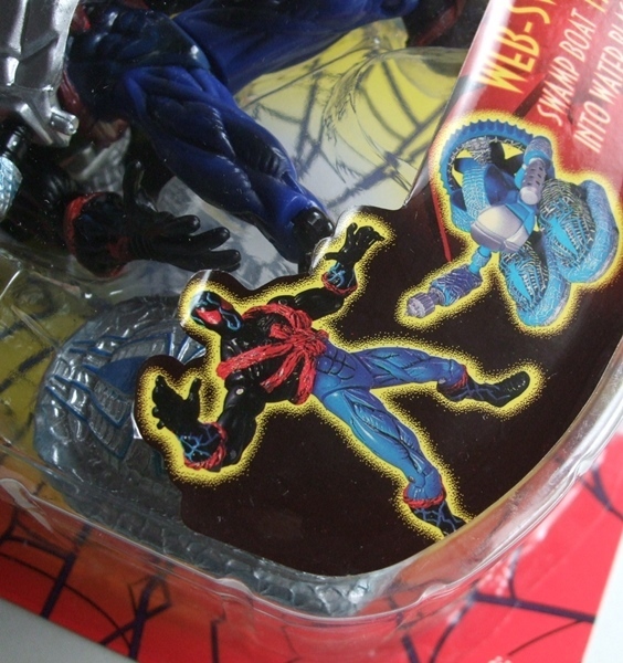 1997 MARVEL SPIDER MAN Spider-Man WEB-SWAMP SPIDEY figure * doll unopened goods ma- bell TOY-BIZ Vintage 