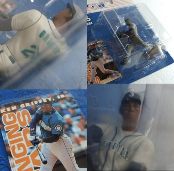 1996 Starting Lineup MLB baseball doll ticket * grif .- Junior KEN GRIFFEY.JR unopened goods Vintage Old kena-