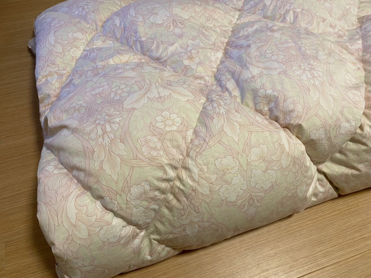 いますが 羽毛布団 シングル150cmx210cm ダウン90%フェザー10% 1.3kg