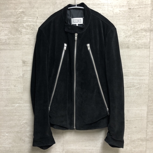 Maison Margiela メゾンマルジェラ スエード レザー八の字 ライダース