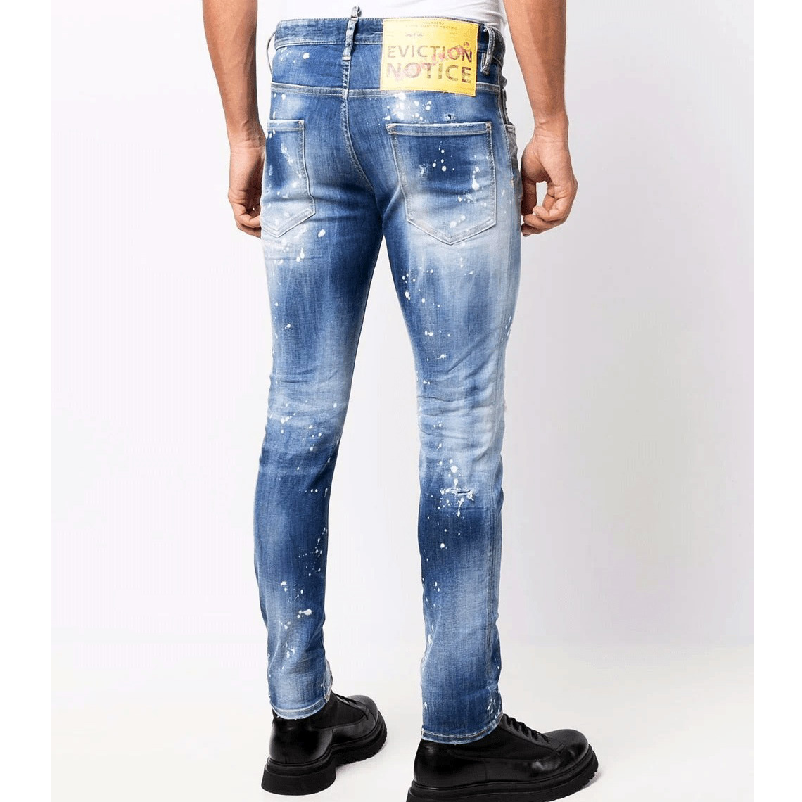 送料無料 DSQUARED2 ディースクエアード S74LB1060 インディゴ 送料無料 DSQUARED2 ディースクエアード S74LB1060 インディゴ
