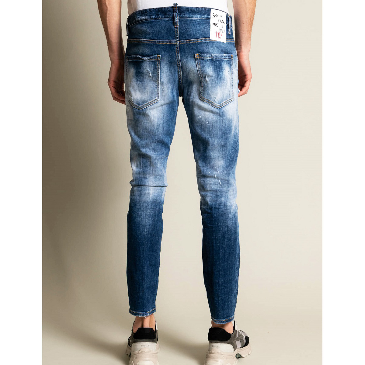 送料無料 DSQUARED2 ディースクエアード S74LB1056 インディゴ 送料無料 DSQUARED2 ディースクエアード S74LB1056 インディゴ