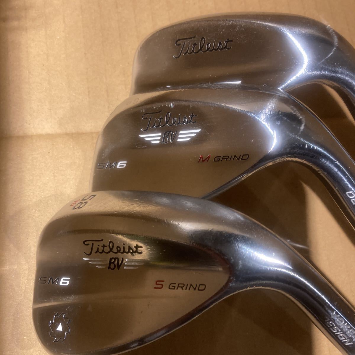 VOKEY 3本セット FORGED LOW CG 50-10F & SM6 54-08&58-10