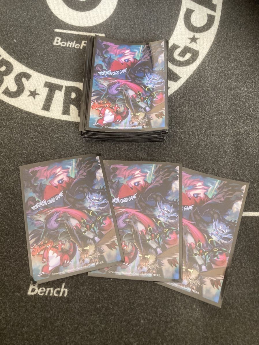 非売品プロモスリーブ 悪の軍団 ダークライ ブラッキー ヤミラミ 非売品プロモスリーブ 悪の軍団 ダークライ ブラッキー ヤミラミ