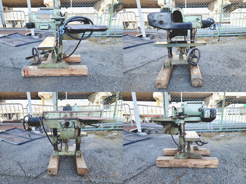 ヤフオク! - 【日立工機】F-400 自動かんな盤 132mm 動作確認...