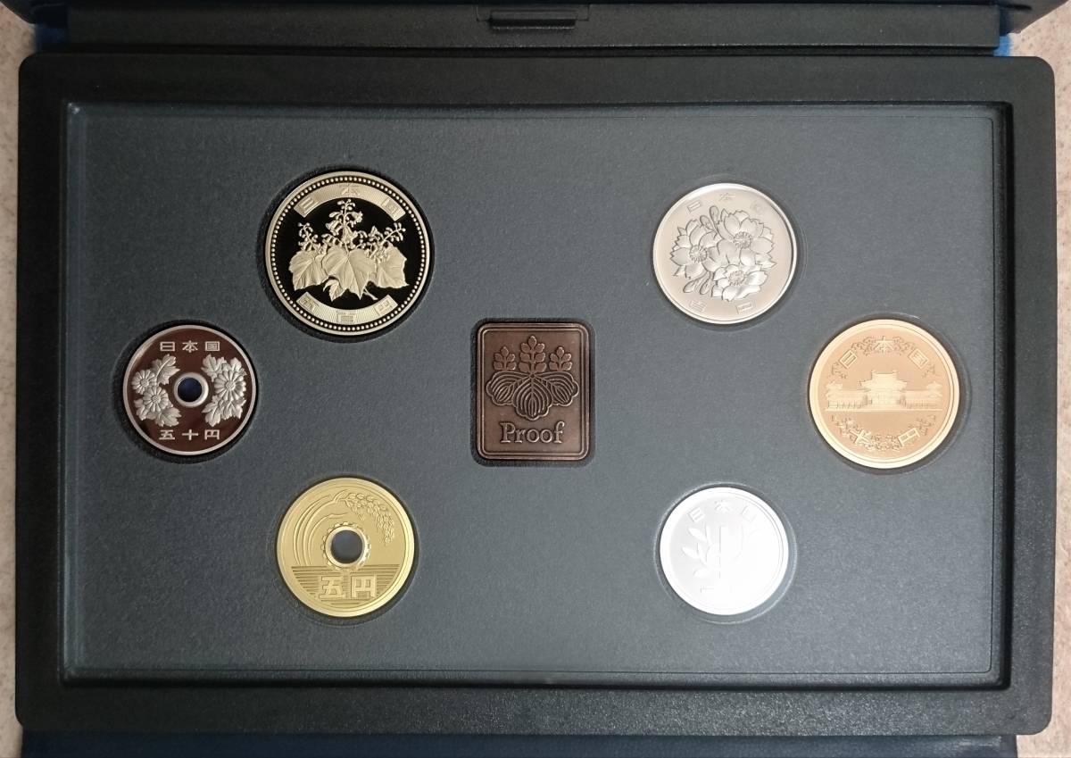セット ⭐️平成24年(特年)通常プルーフ貨幣セット 3セット 年銘板