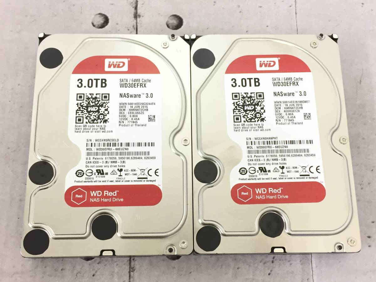 ☆Western Digital製HDD WD30EFRX 3TB SATA600 [管理:20343936] - 通販