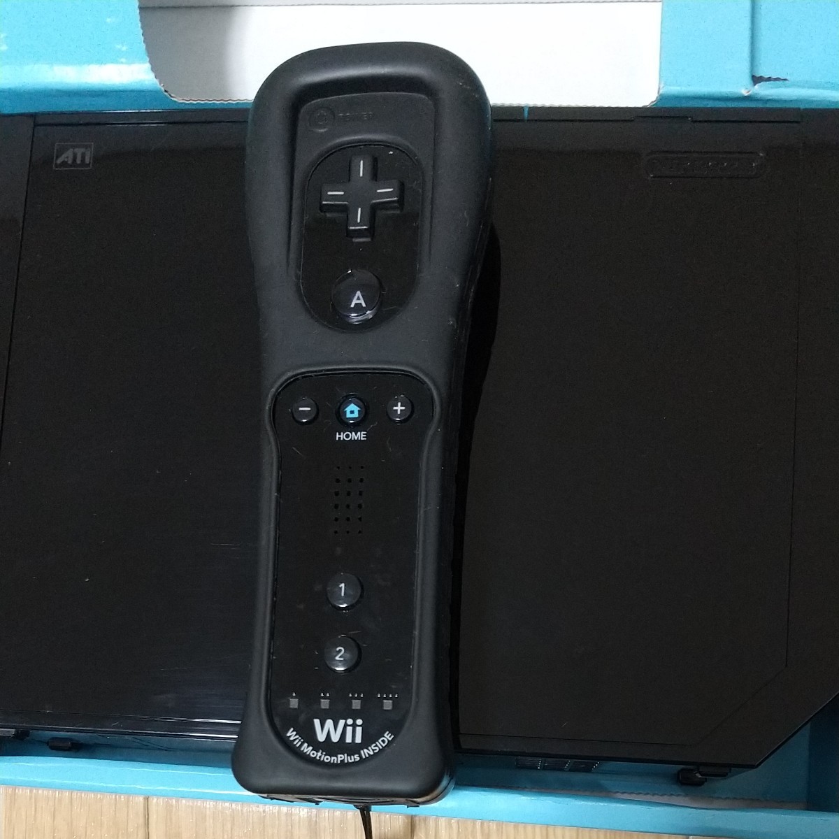 Wiiリモコンプラス Wii  任天堂Wii ブラック KURO 