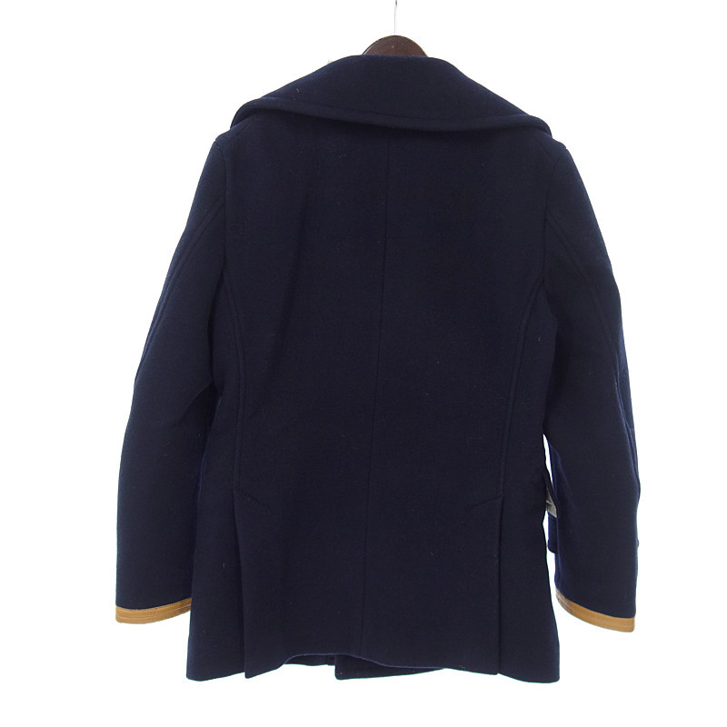アレフルード/A(LeFRUDE)E 14AW カシミヤ混 メルトン ウールPコート