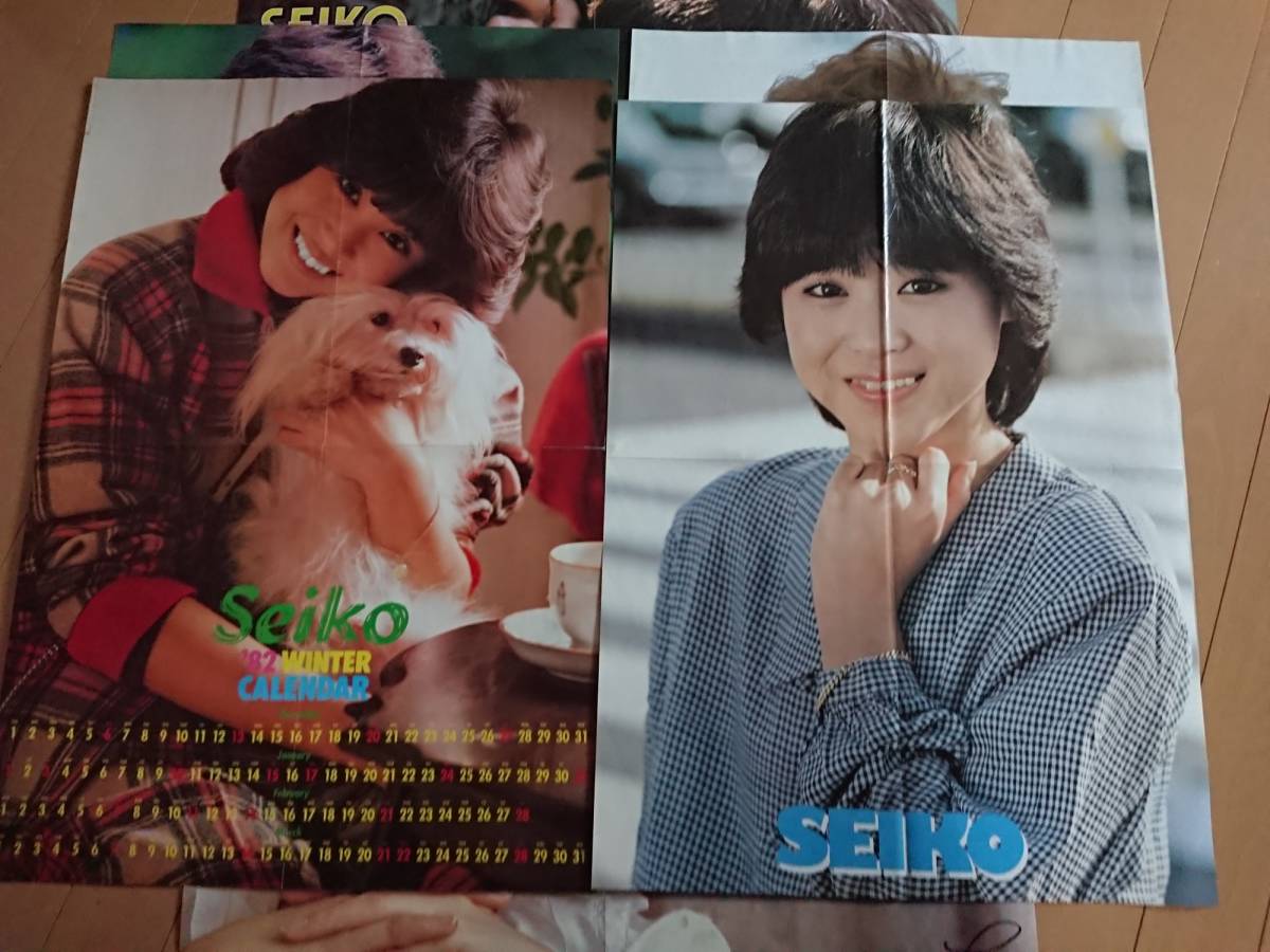 Yahoo!オークション - 松田聖子 ポスター12枚セット Yahoo!オークション - 松田聖子 ポスター12枚セット