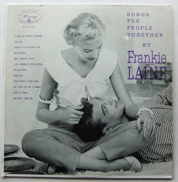 ◆ FRANKIE LAINE / Songs For People Together By ◆ Mercury MG-20083 (black:dg) ◆