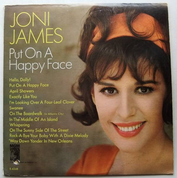 ◆ JONI JAMES / Put On A Happy Face ◆ MGM E3248 (color) ◆ W_画像1