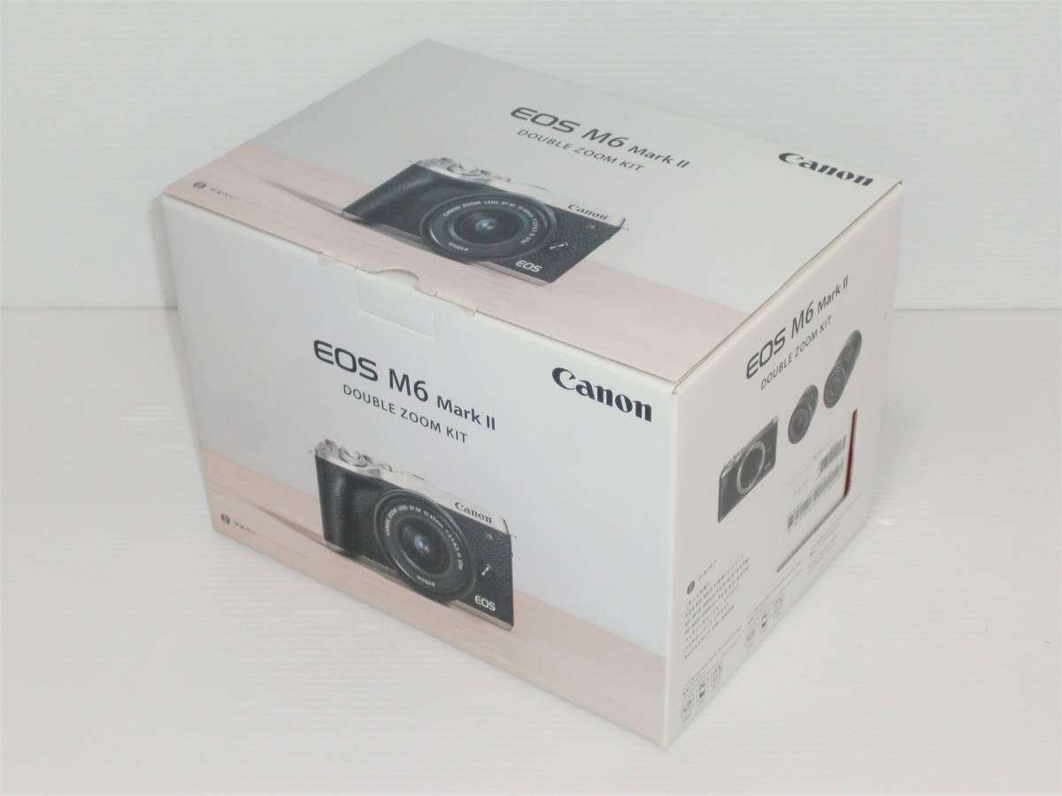 ☆ 極上展示品 ☆ Canon キャノン EOS M6 Mark II ダブルズームキット