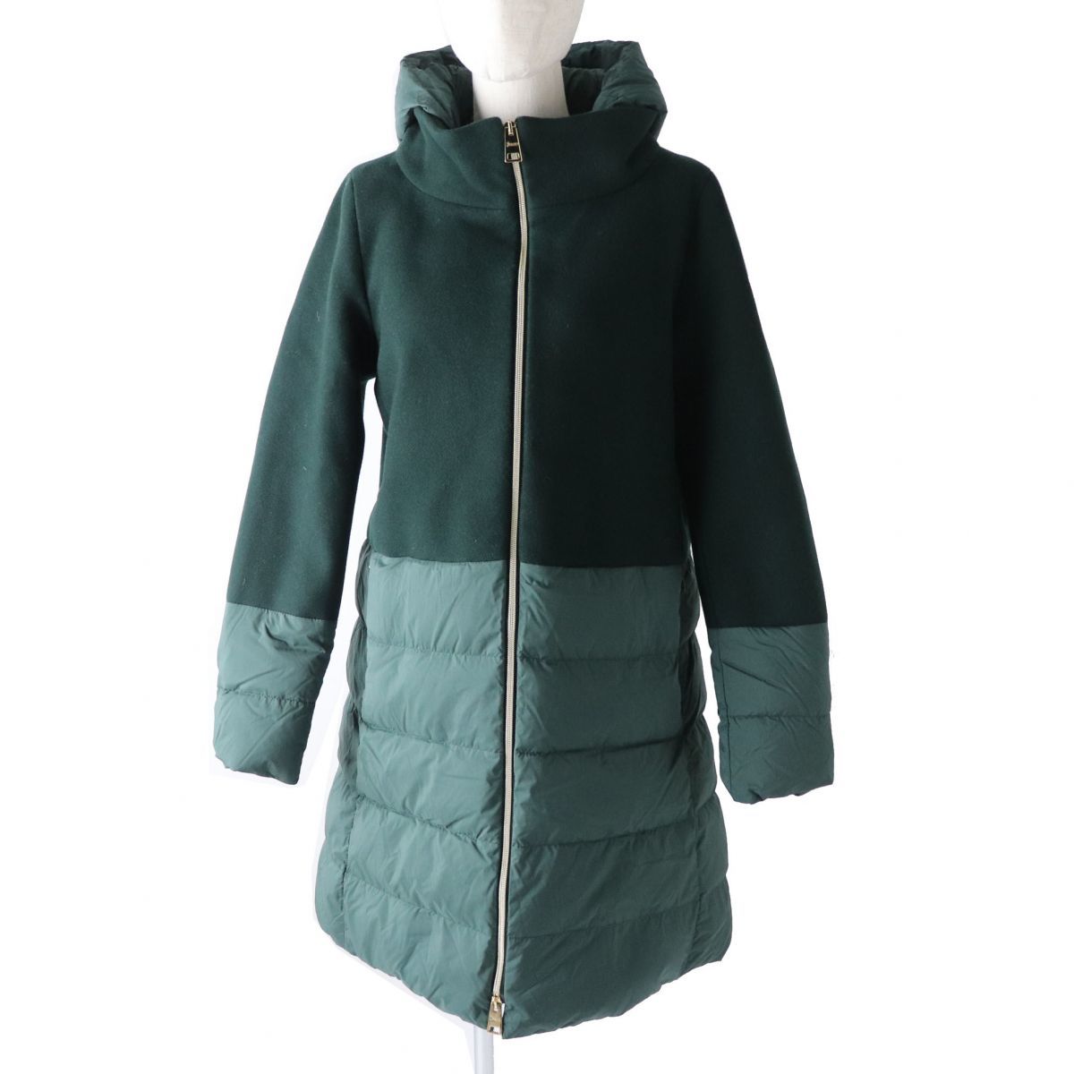 美品◎正規品 イタリア製 HERNO ヘルノ PI0848D-39601-7780 レディース