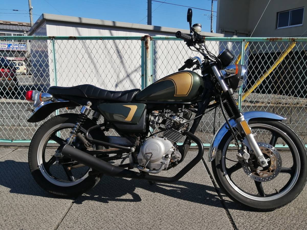 ヤフオク 旧車ルックが渋い ヤマハ Yb125sp カスタム多数