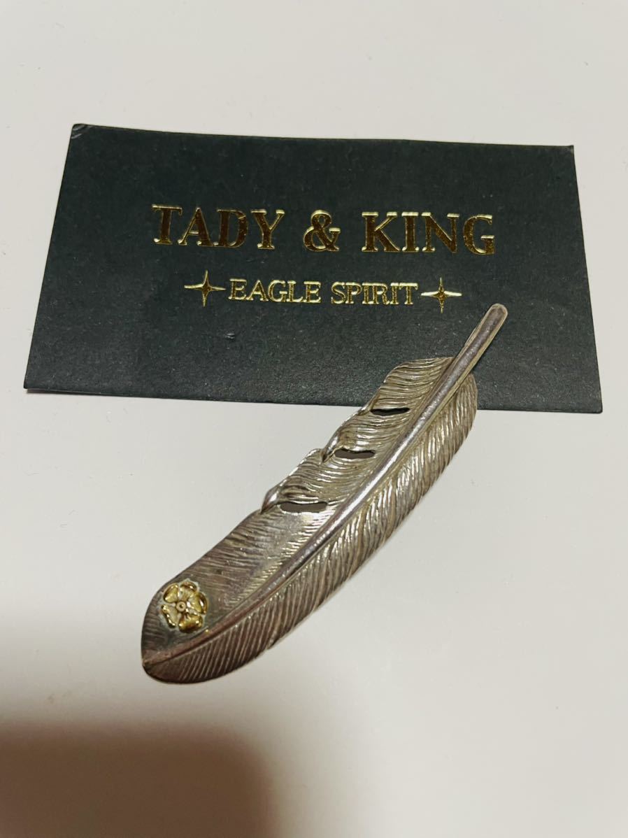 tady&king タディアンドキング タディ&キング 特大フェザー GPローズ