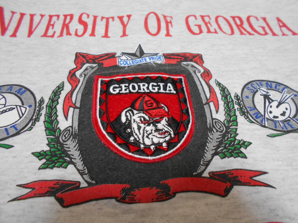 １９９０年代製 NUTMEG UNIVERSITY OF GEORGIA BULLDOGS ジョージア大学 Tシャツバスケットボール BASKETBALL AMERICAN FOOTBALL VINTAGE_画像9