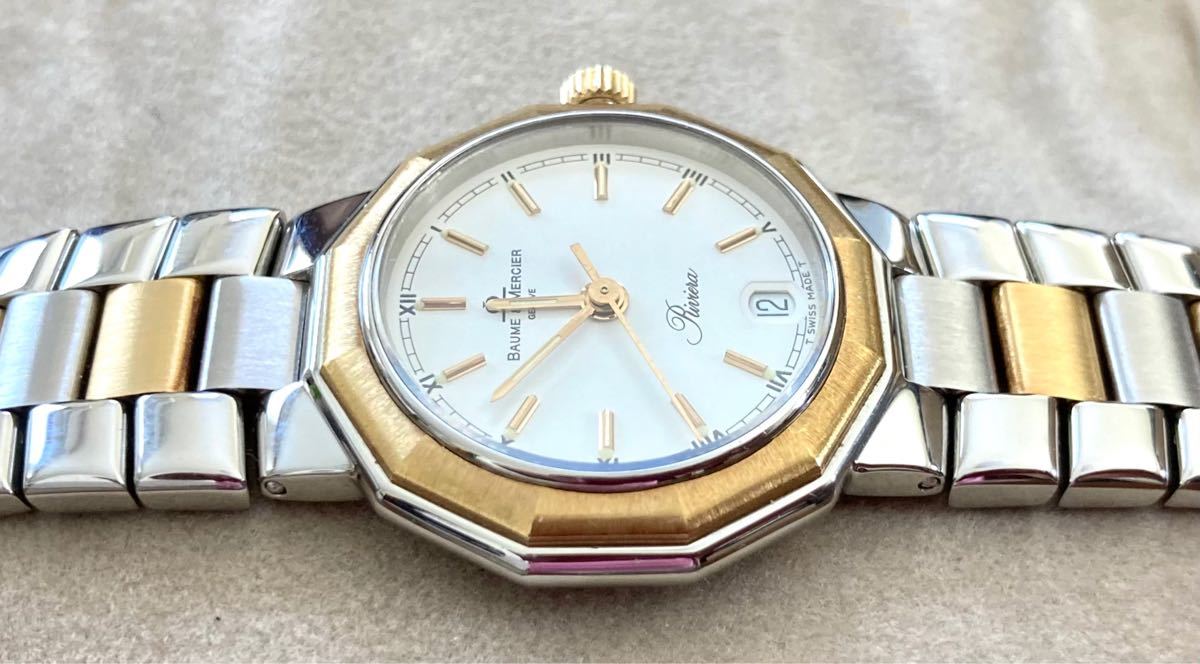 BAUME&MERCIER ボーム&メルシエ リビエラ 12角5231.3 美品