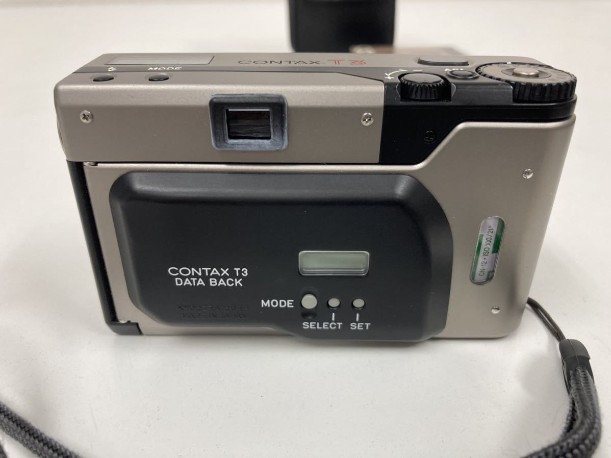 管1t 防湿庫保管 美品 CONTAX コンタックス T3 Carl Zeiss 管1t 防湿庫保管 美品 CONTAX コンタックス T3 Carl Zeiss