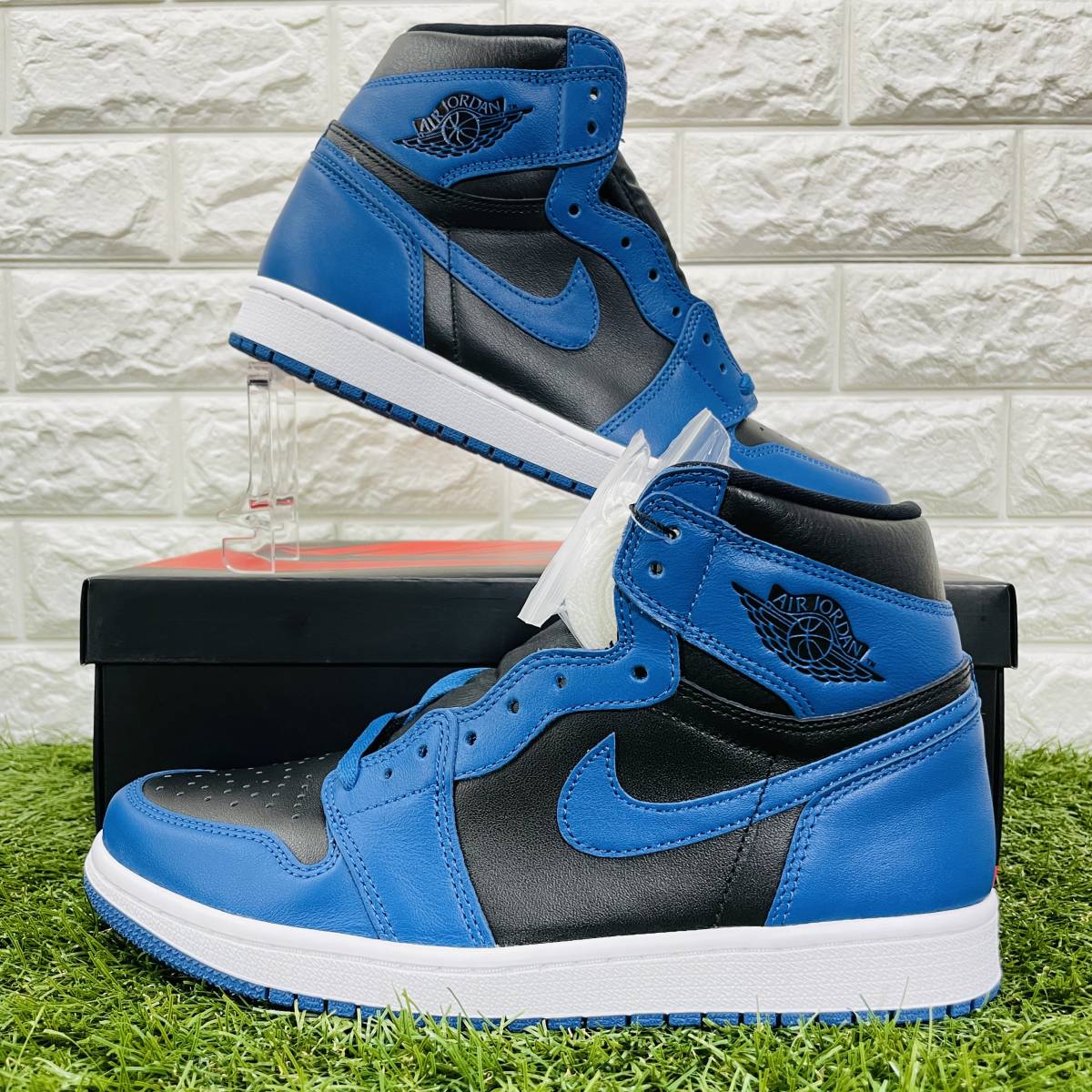 即決 ナイキ エアジョーダン 1 レトロ ハイ OG NIKE AIR JORDAN 1 RETRO HIGH OG メンズ スニーカー 青 30.0cm 送料込み 555088-404_画像6