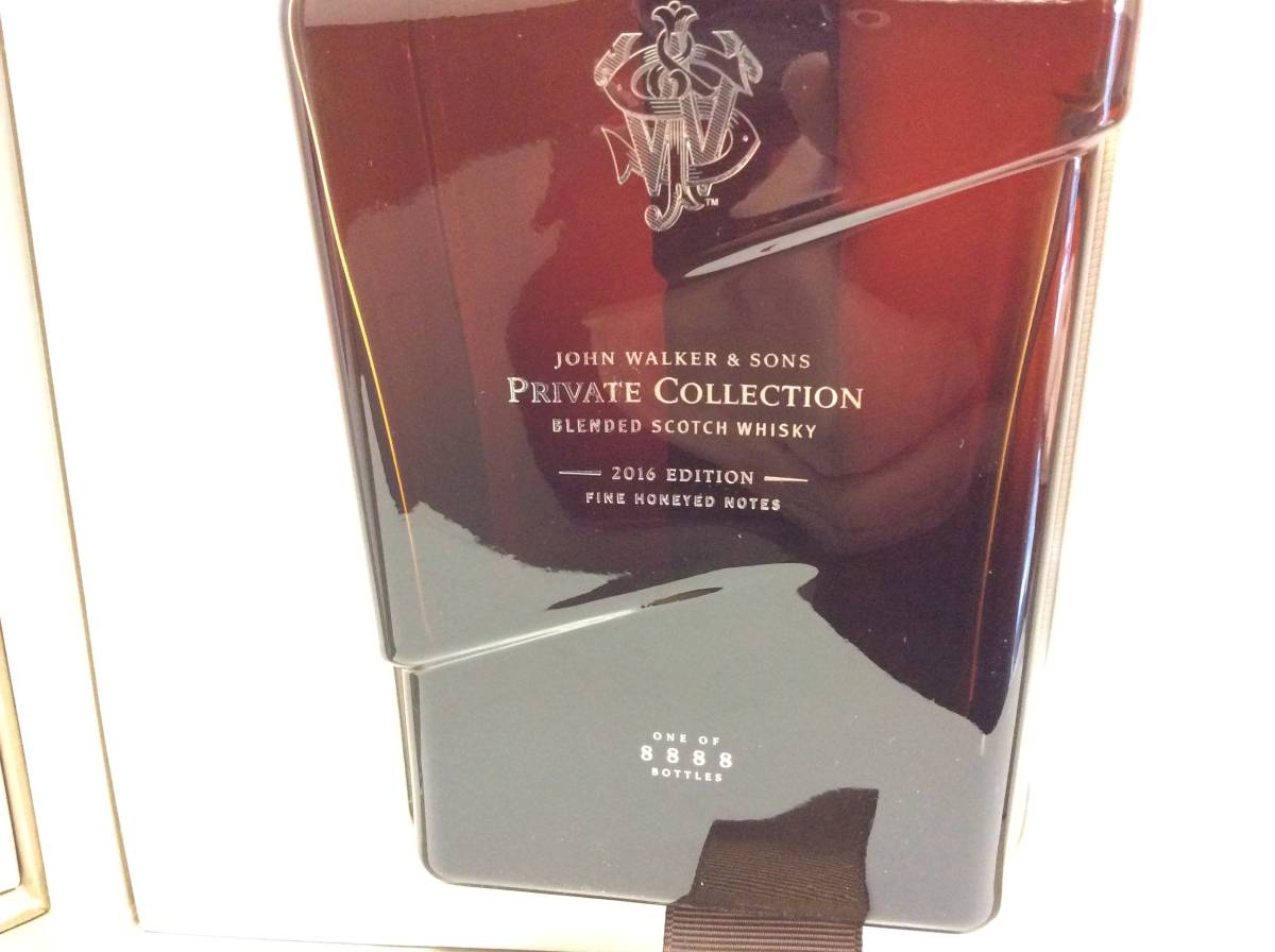 ジョンウォーカー & サンズ プライベートコレクション 2016年エディション 43% 700ml 正規品 新品箱入 