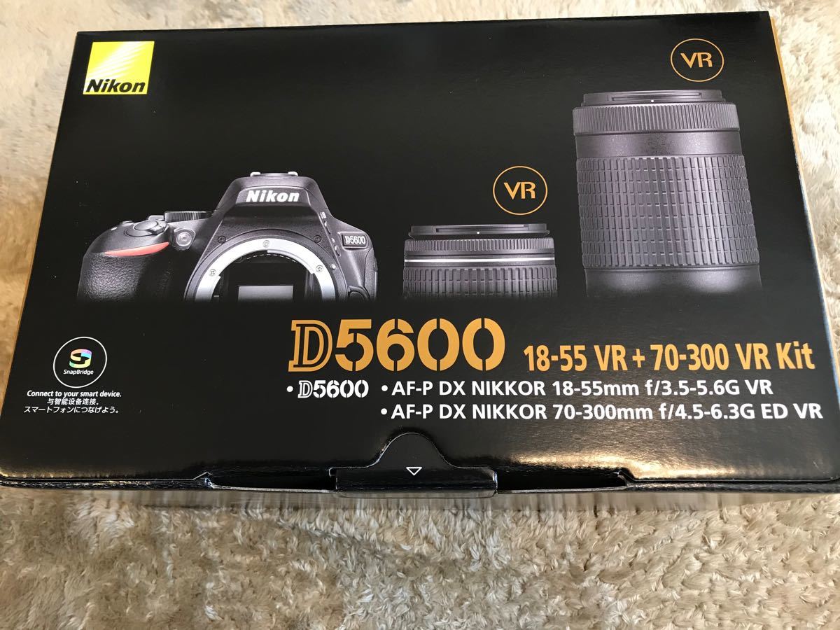 新作在庫あ Nikon D5600 ダブルズームキットの通販 by kino208's shop｜ニコンならラクマ - Nikon ニコン 国産最新品