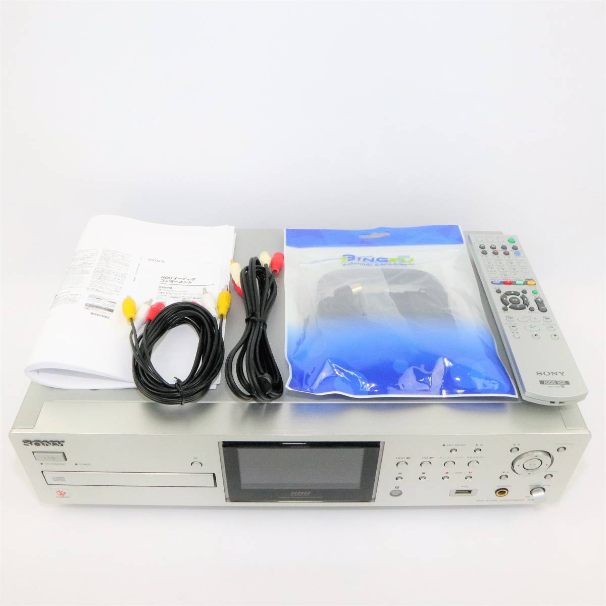 美品】純正リモコン付き SONY ハードディスク オーディオレコーダー