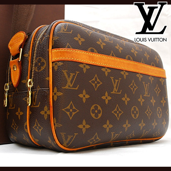 ☆極美品☆ ルイヴィトン Louis Vuitton モノグラム リポーターPM