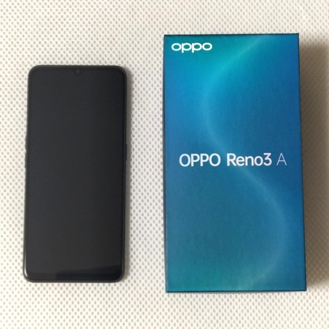 在庫有り お買い得 OPPO Reno3 A ブラック SIMロック解除 128GB 