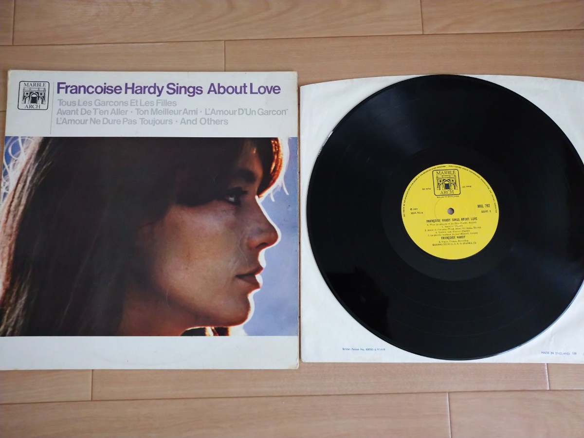 フランソワーズ・アルディ Francoise Hardy LPレコード 6枚セット 輸入盤 日本盤レア盤 帯付 14