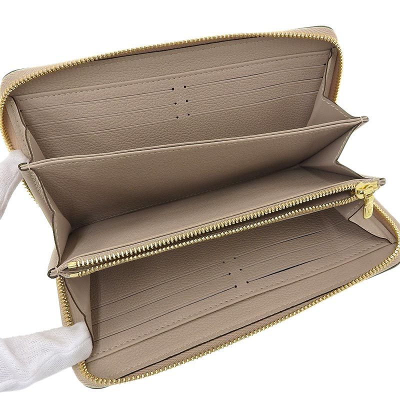 ルイ ヴィトン LOUIS VUITTON ジッピー ロックミー 長財布 レザー