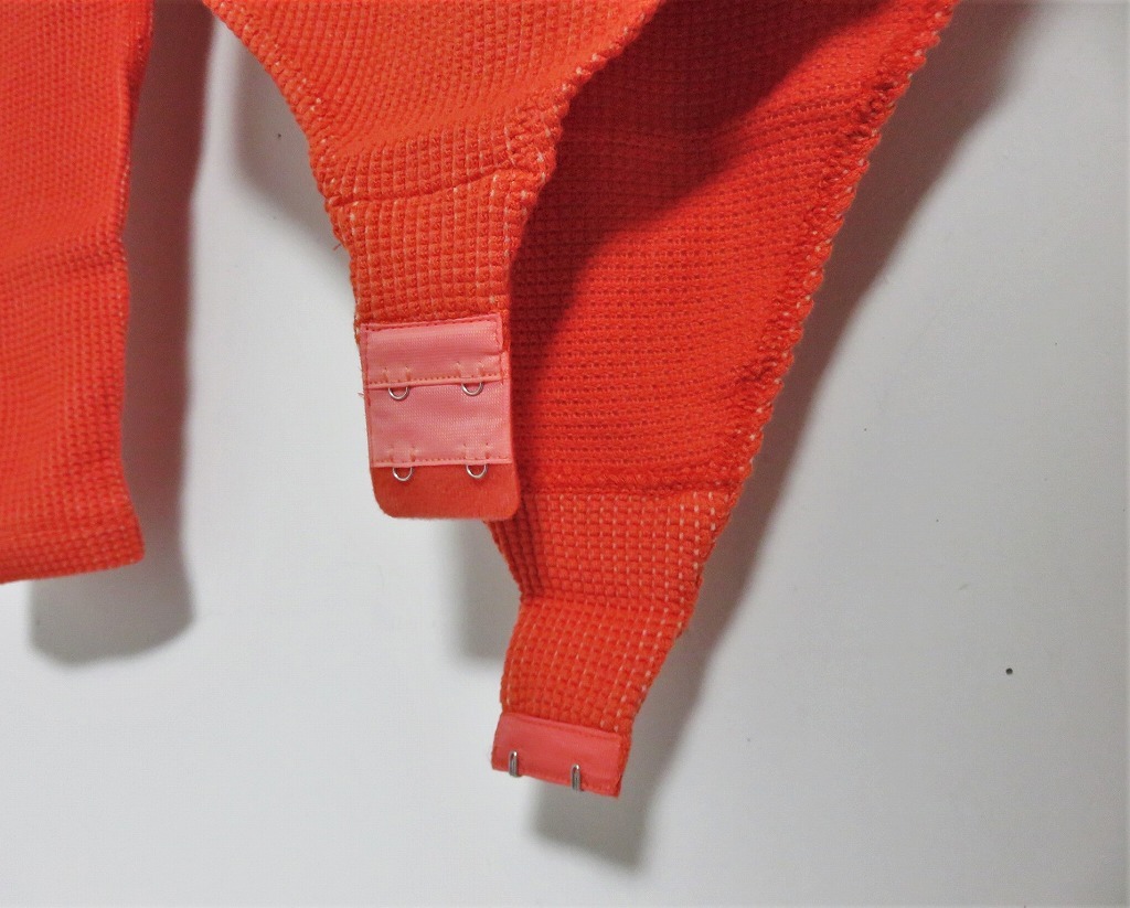 定価2万 MAISON EUREKA stretch thermal high neck body suit メゾン エウレカ ボディスーツ ロンパース サーマル ハイネック カットソー_画像4