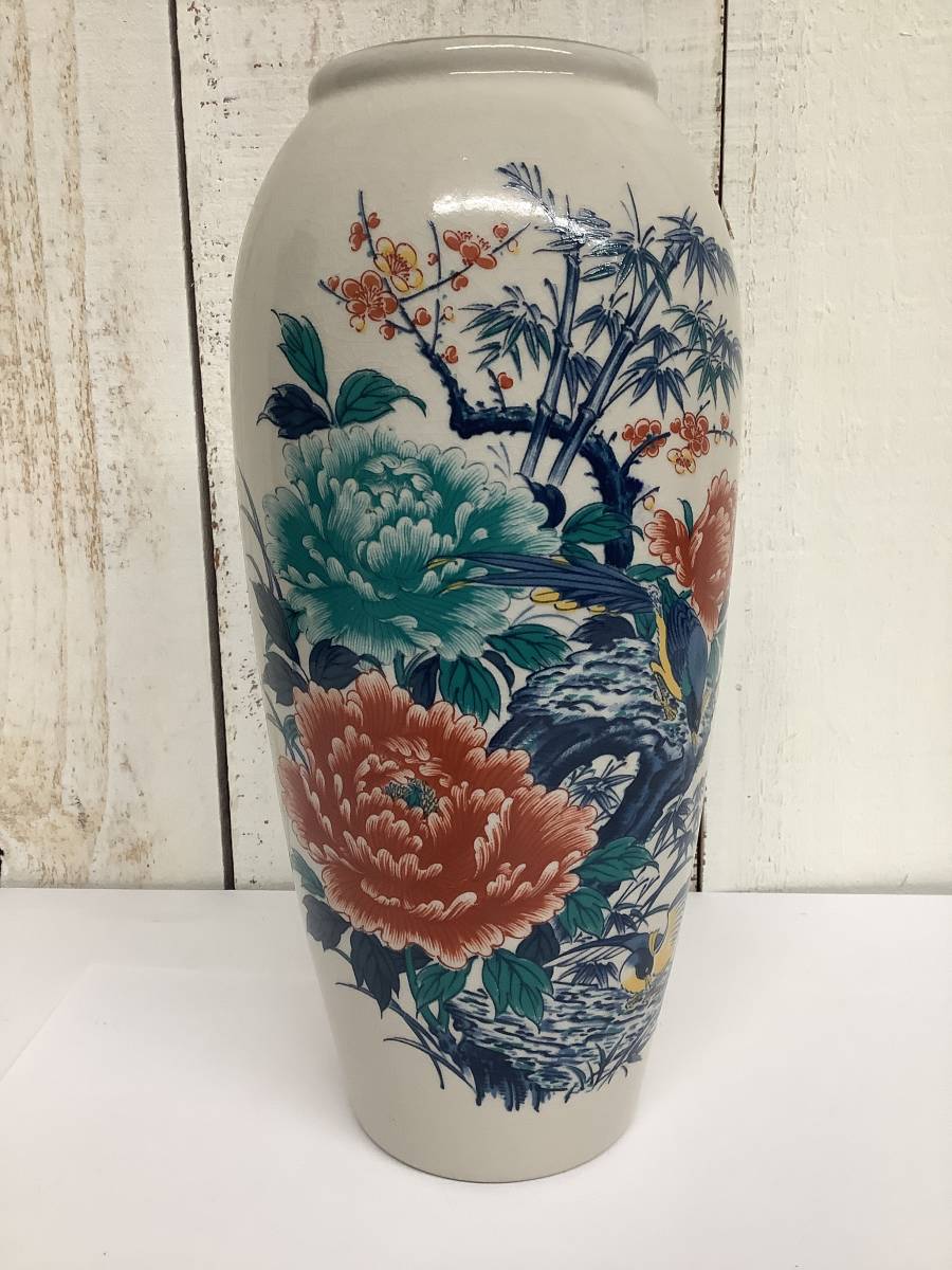 Yahoo!オークション - 伝統工芸 工芸美術 美術陶器「花鳥文 花瓶 Yahoo!オークション - 伝統工芸 工芸美術 美術陶器「花鳥文 花瓶