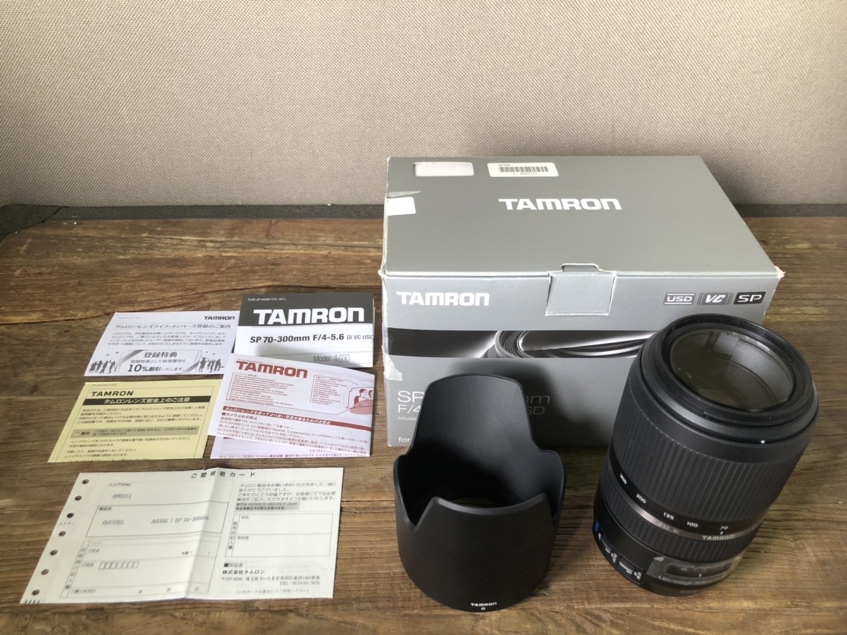 TAMRON SP 70-300mm 4-5.6 USD VC A030E レンズ(ズーム) | endageism.com