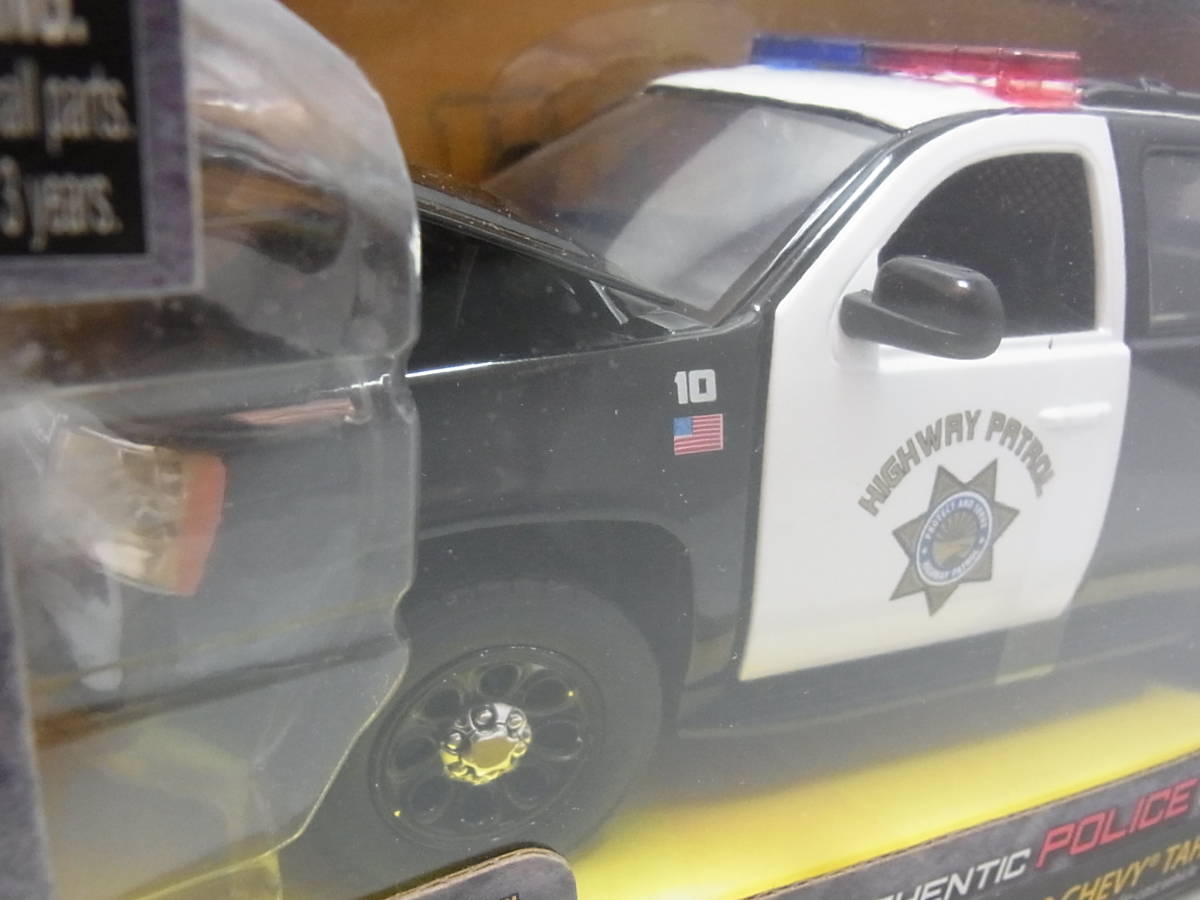 Jada 1/24 HERO PATROL 2010 CHEVY TAHOE Chevy Tahoe AUTHENTIC POLICE COLLECTIBLE