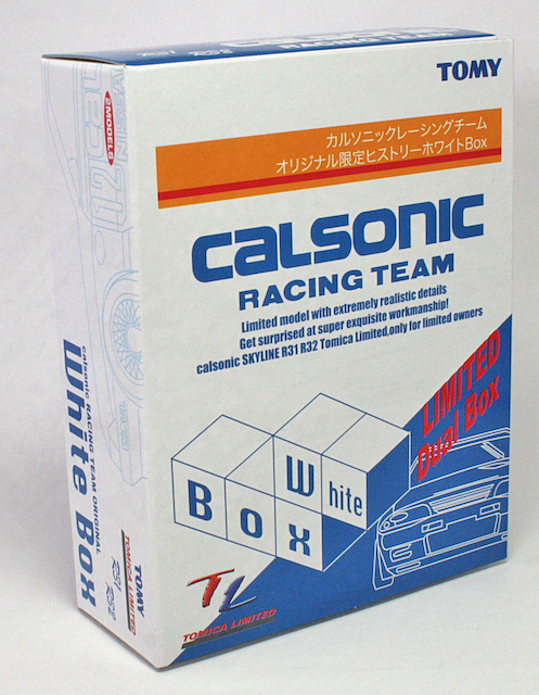 トミカリミテッド カルソニックレーシングチームオリジナル 限定ヒストリー (R31)(R32)White Box 2台セットの画像1