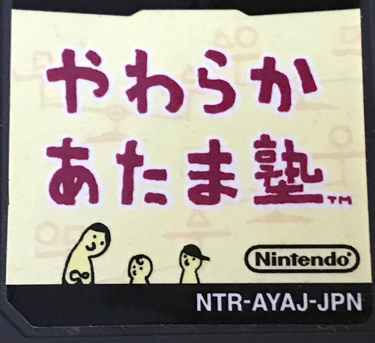 ■送料無料■ やわらかあたま塾 ニンテンドーDS ソフト 任天堂 バーチャル 脳トレ /くGOら/CC-4739_画像3