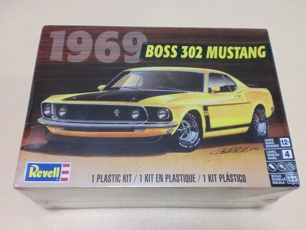 アメリカ レベル 1/25 フォード マスタング ムスタング ボス 1969　FORD Boss 302 Mustang Revell 85-4313 _画像1
