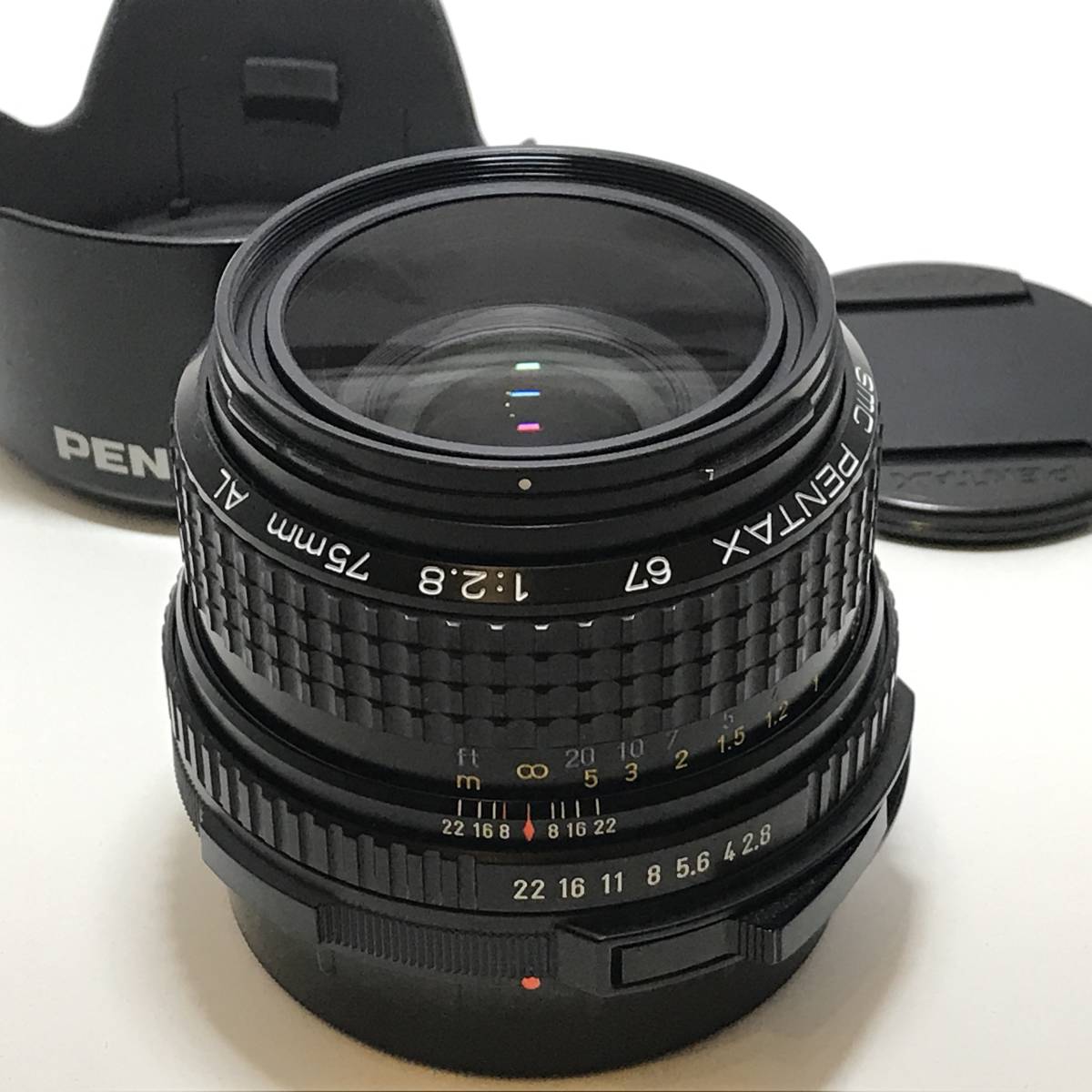 PENTAX SMC 67 75mm F2.8 AL ペンタックス 67用 広角レンズ