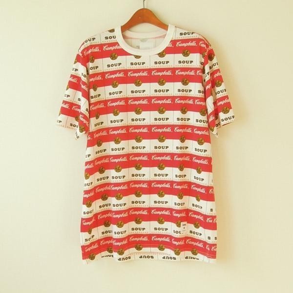 supreme Tシャツ campbell's tee M (m-003)