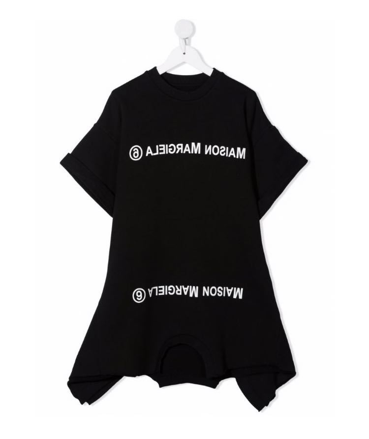 MM6 maison margiela ロゴ アシンメトリー ワンピース | contifarma.pe