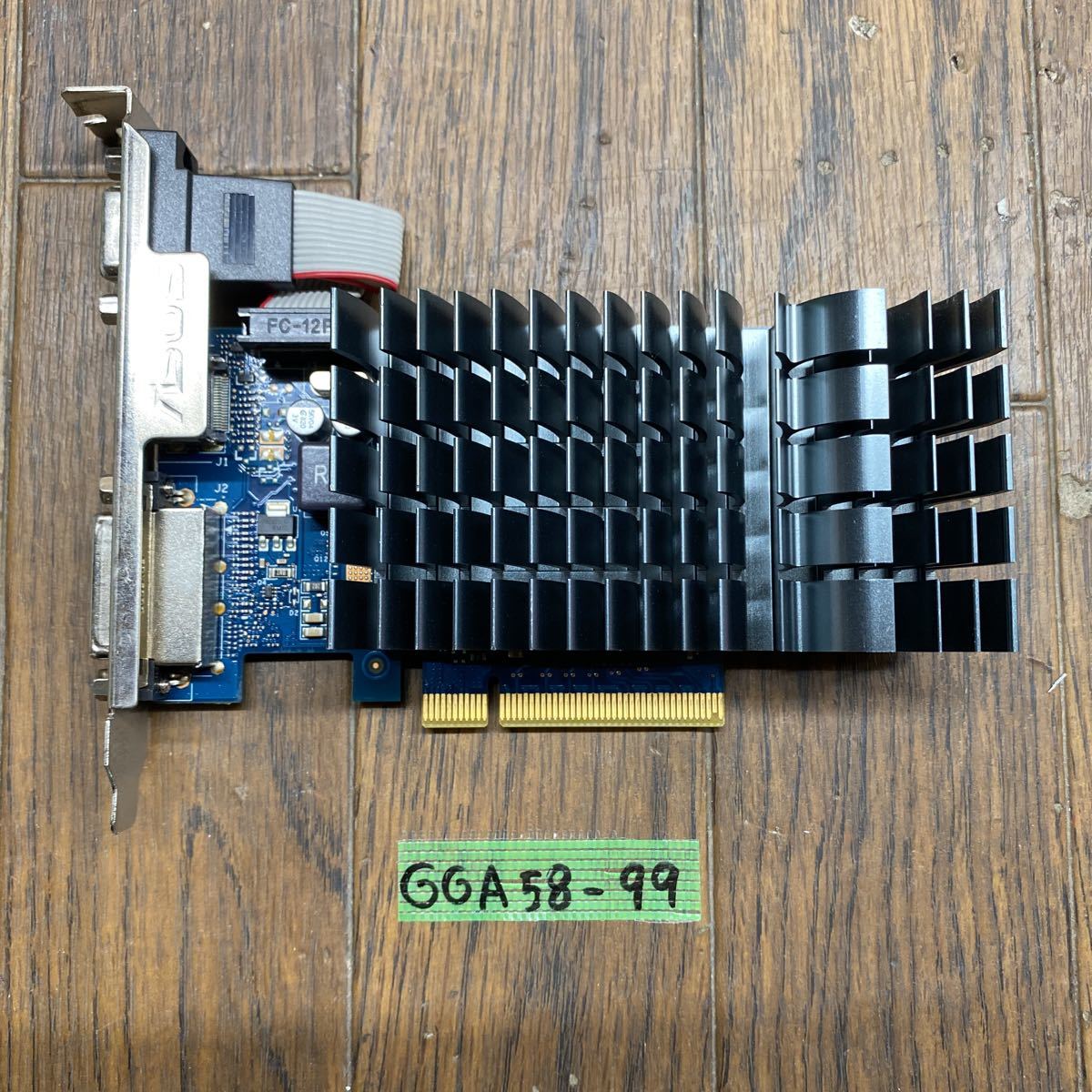 GGA58-99 激安 かわいい新作 グラフィックボード ASUS NVIDIA GeForce GT 同梱可能 認識.画像出力のみ確認 DDR3 日本全国 送料無料 GT730-SL-2GD3-BRK 2GB 中古 730
