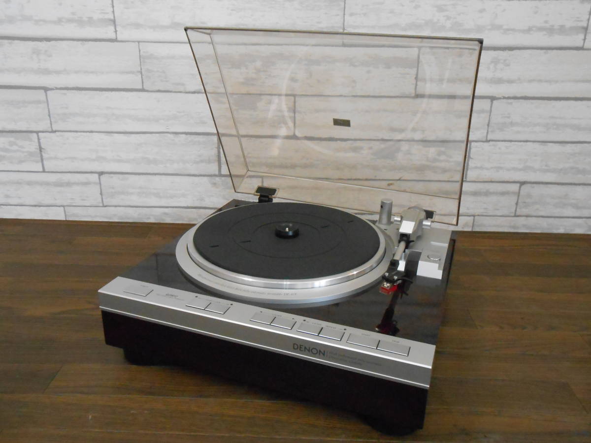 美品~【DENON/デノン】フルオートレコードプレーヤー DP-47F (純正