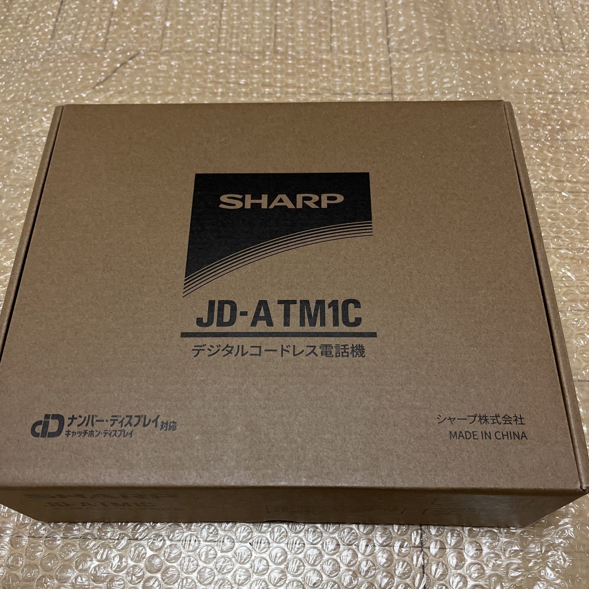 新品 未使用 SHARP シャープ デジタルコードレス機 JD-ATM1C www