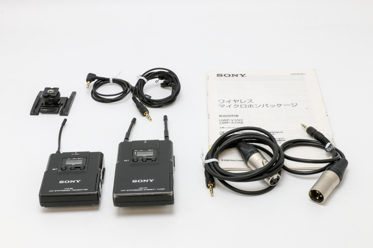 ワイヤレスマイク SONY ソニー UWP-V1 付属品付 UHFワイヤレス