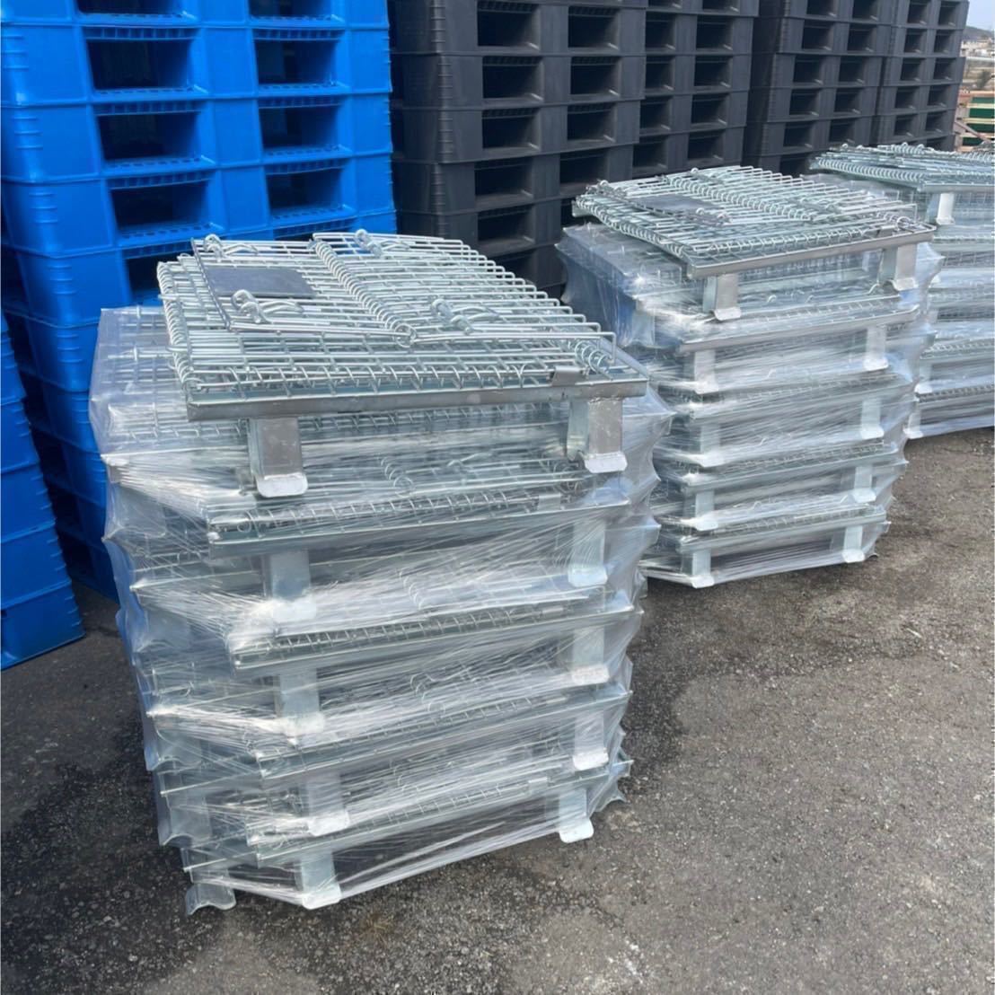 新古品 メッシュパレット 800×600×500h 20枚セット 55 新古品 メッシュパレット 800×600×500h 20枚セット 55