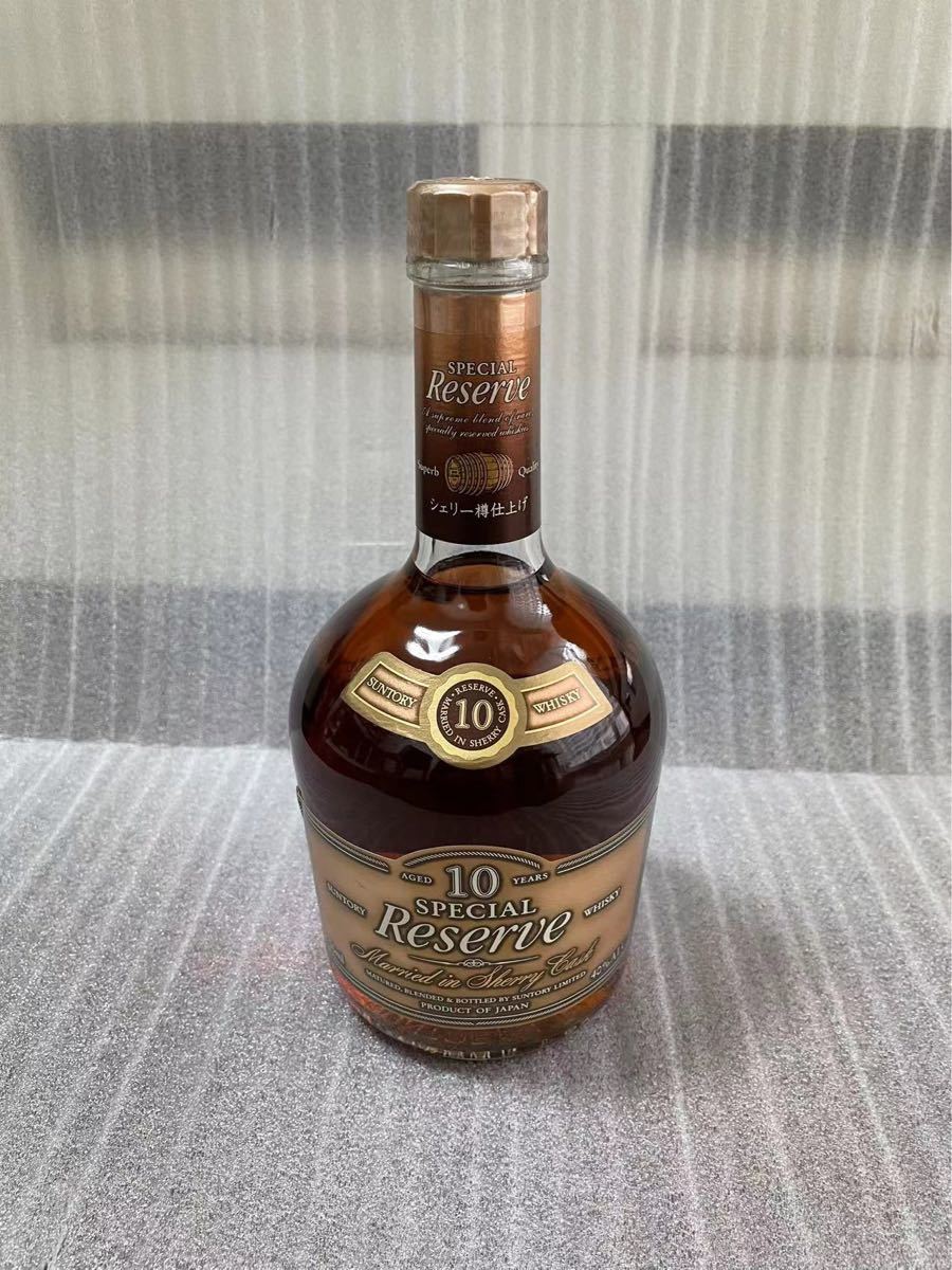 【未開封】スペシャル リザーブ 10年 シェリー樽仕上げ700ml 40% SPECIAL Reserve Sherry Cask(¥12,700)